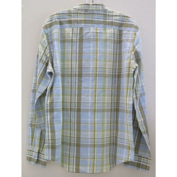 Levi's 857480118 Men's Sz M Skyway Blue Classic 1 Pocket Standard Fit L/S Shirt - Picture 2 of 5